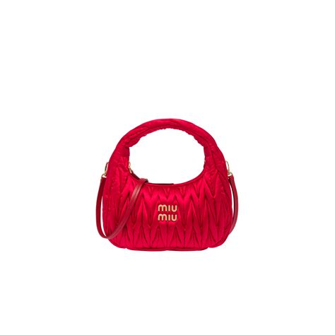 miu miu red bag|miu handbags official website.